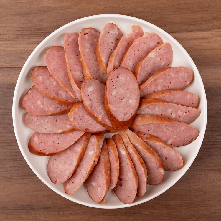 Sliced Harbin Garlic Sausage 0.5lb 1 each