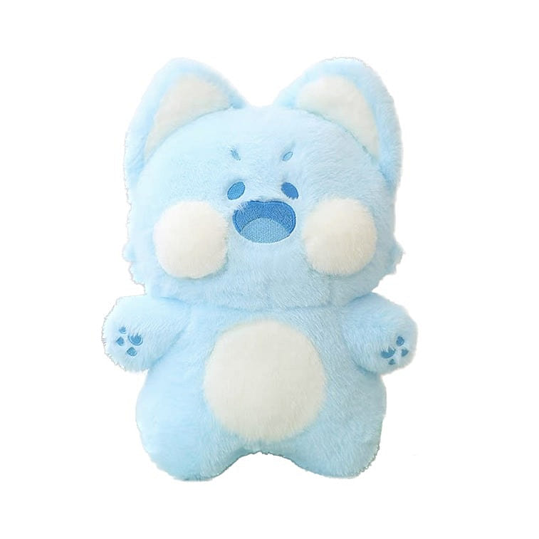 Dudu Meow Cute Cat Plush Toy Doll 40cm Blue 1 each