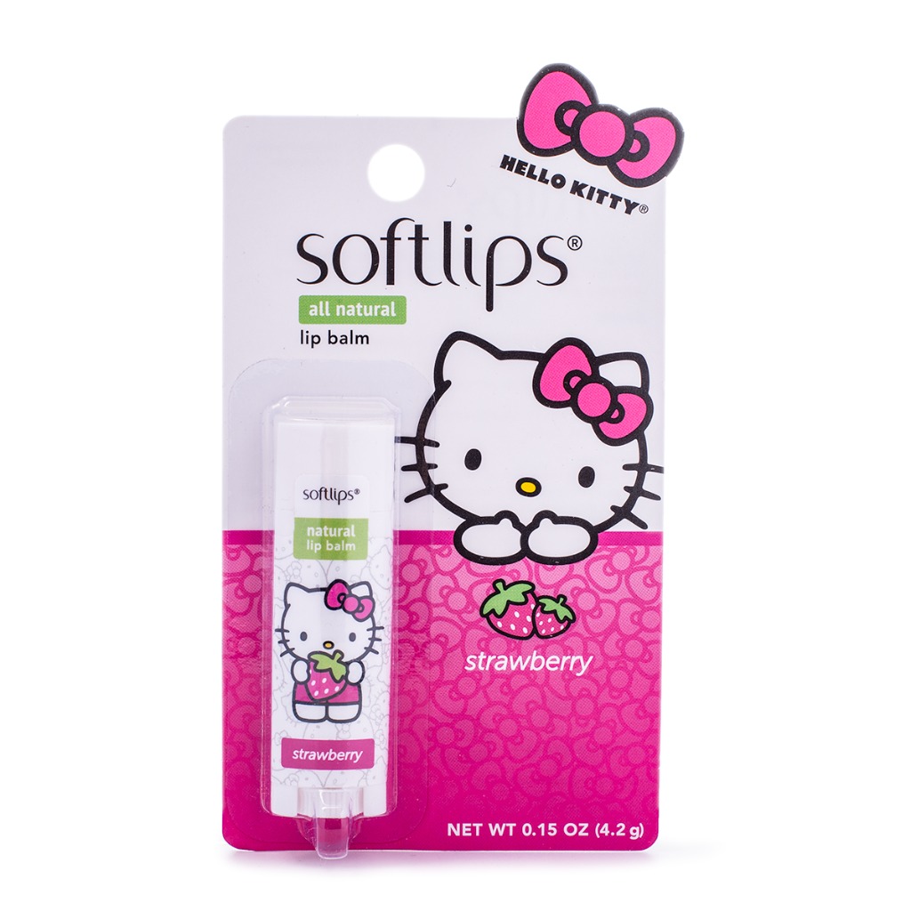 Get Mentholatum Softlips Lip Balm Hello Kitty Strawberry Delivered