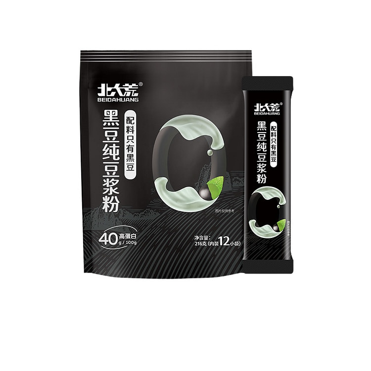 Pure black bean soy milk powder 216g*1 bag