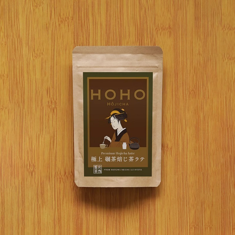 HOHO HOJICHA Best Tencha Hojicha Latte 100g