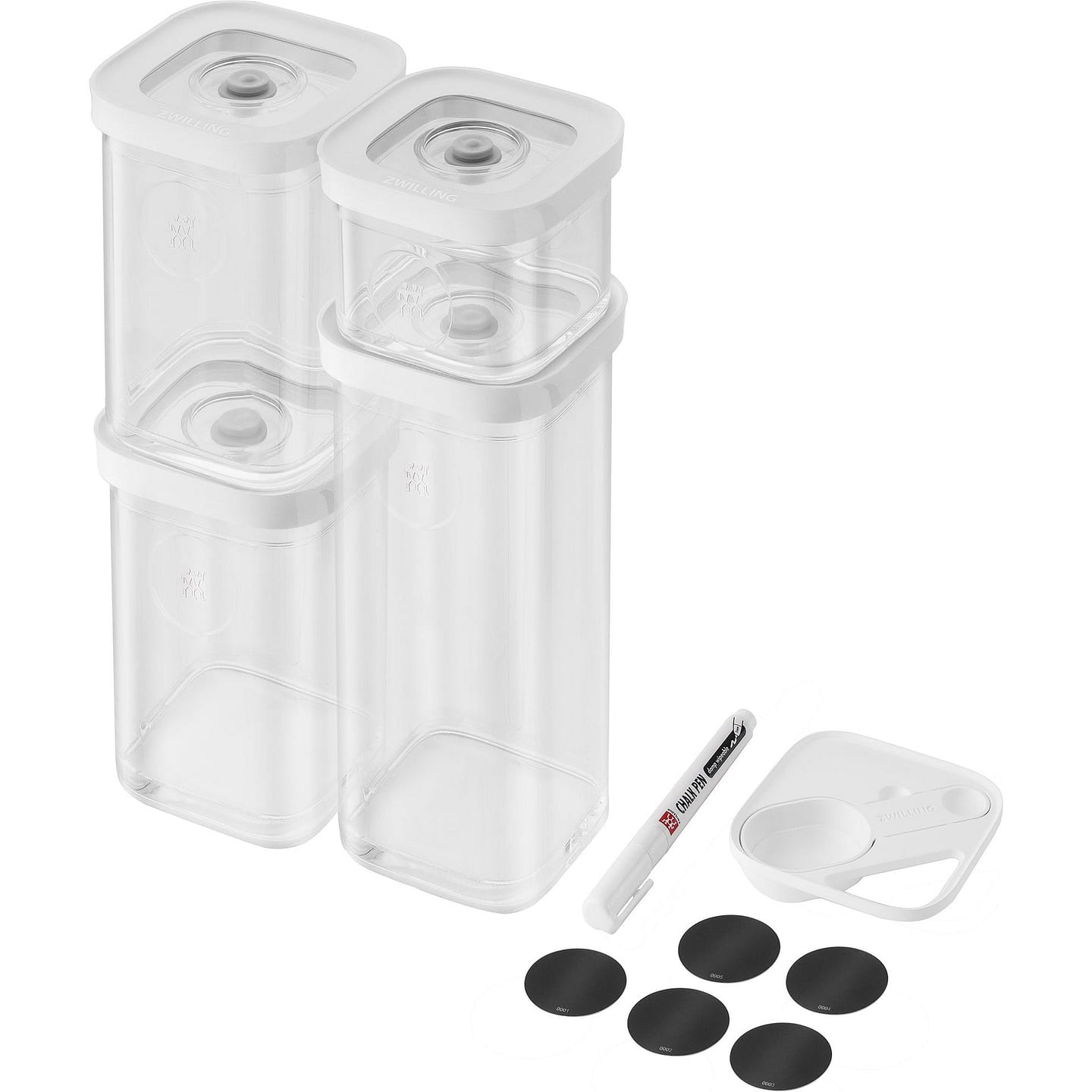 ZWILLING Fresh & Save Cube Box Set, 6-pc, Plastic, Small Cube Set 1 each