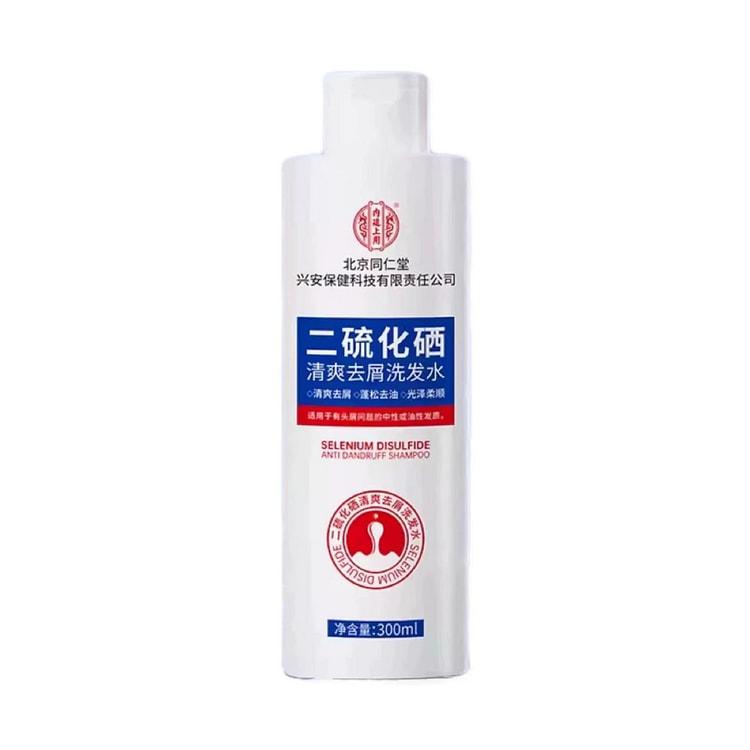 北京同仁堂二硫化硒洗发水300ml/瓶