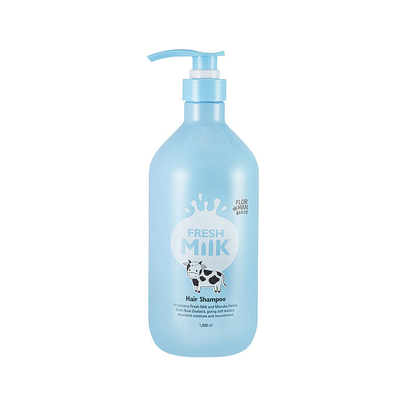 Flor De Man Fresh Milk Hair Shampoo 1000ml 1 each