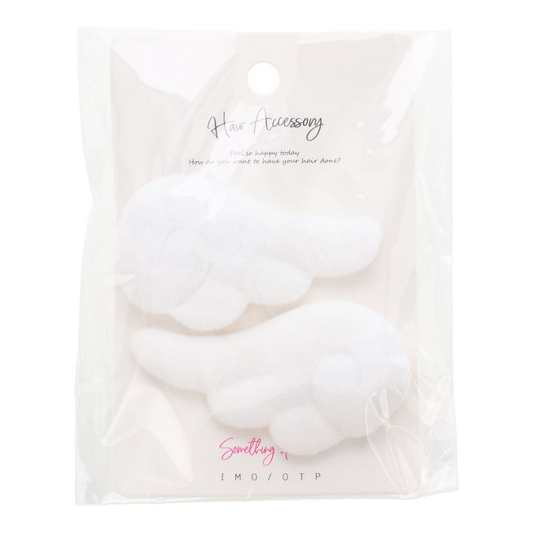 天使之翼心形夹