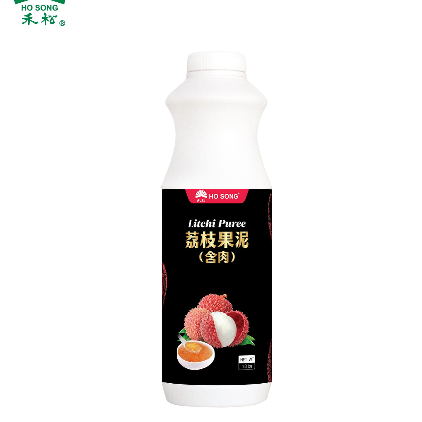 Premium Lychee Fruit Puree Syrup l Fruit Tea Base 2.86 lb