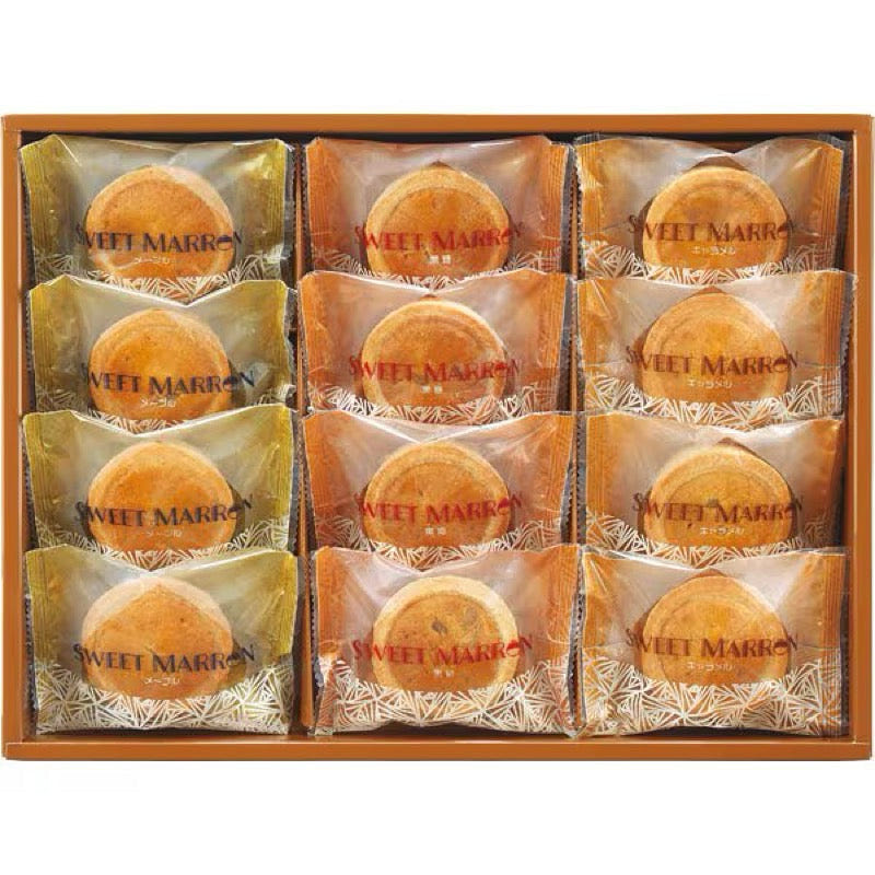 NAKAYAMASEIKA Sweet Marron Tarts 12 Pieces 1 each