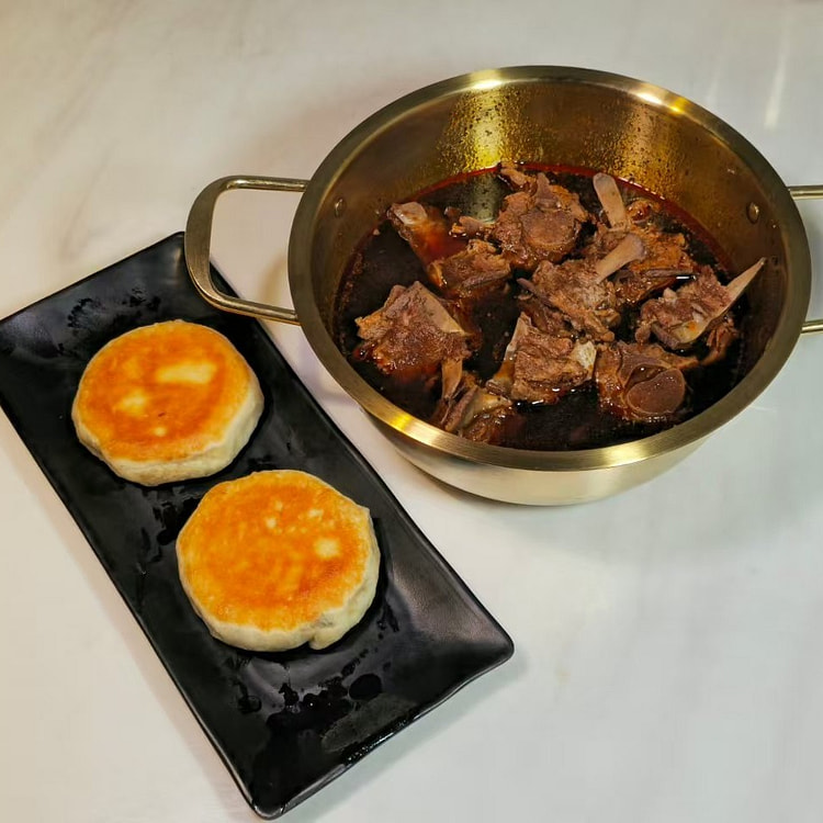 麻辣羊蝎子大份+酱肉火烧2个 1 份