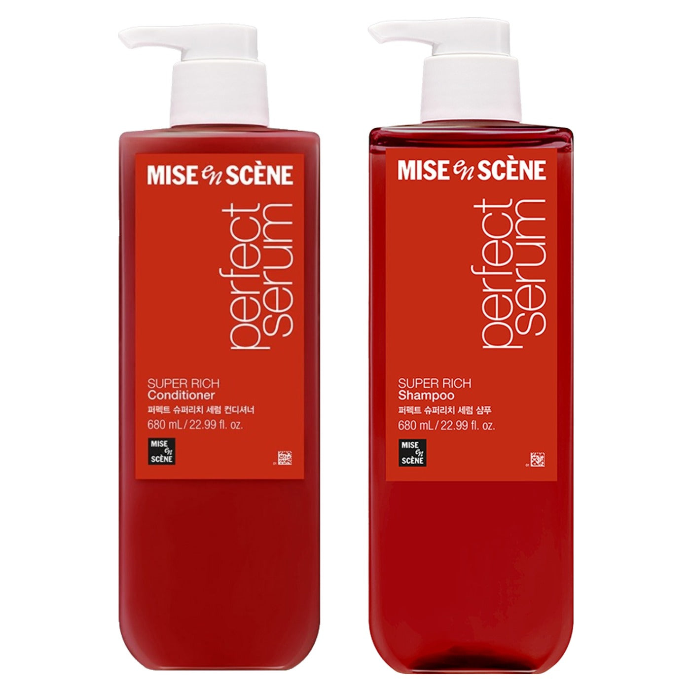 Mise-en-scene Rich Serum Shampoo+ Conditioner 1 each