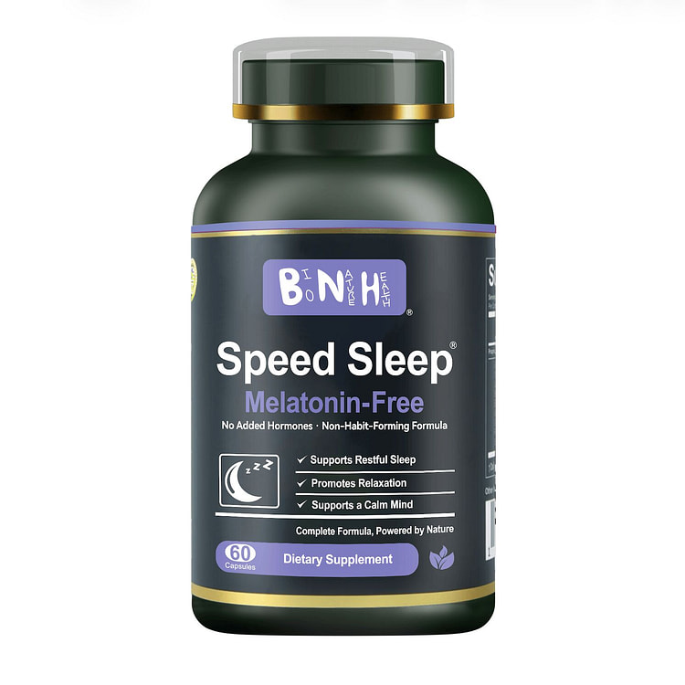 Speed Sleep, Natural Supplement, 60 ct