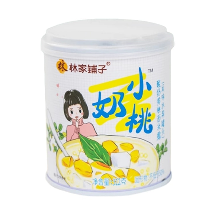 林家铺子酸奶黄桃西米露312g|甜品 312 克