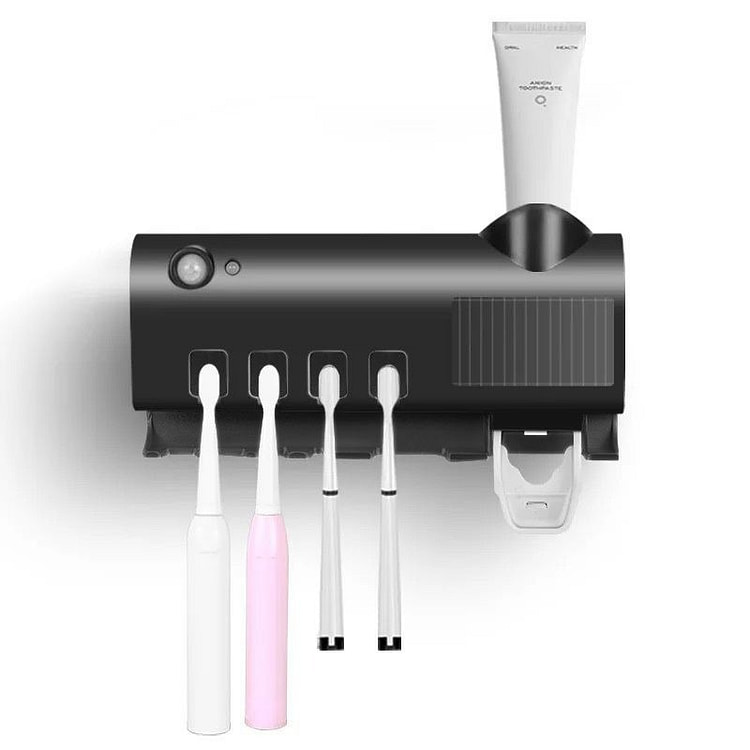 Black Solar Smart Toothbrush Sterilizer 1 count
