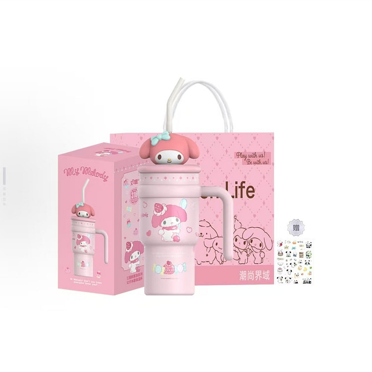 三丽鸥 美乐蒂保温杯 冰霸杯 容量700ml*1只
