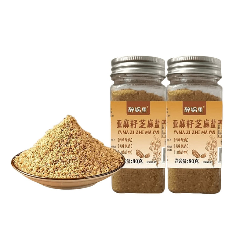 醉锅里 亚麻籽芝麻盐 80 克
