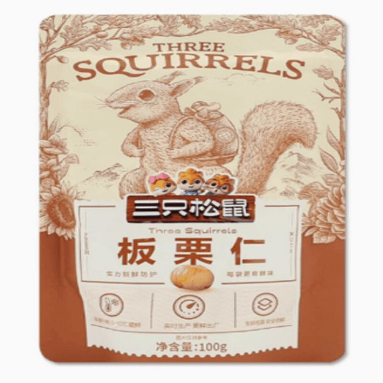 三只松鼠 板栗仁 100 克
