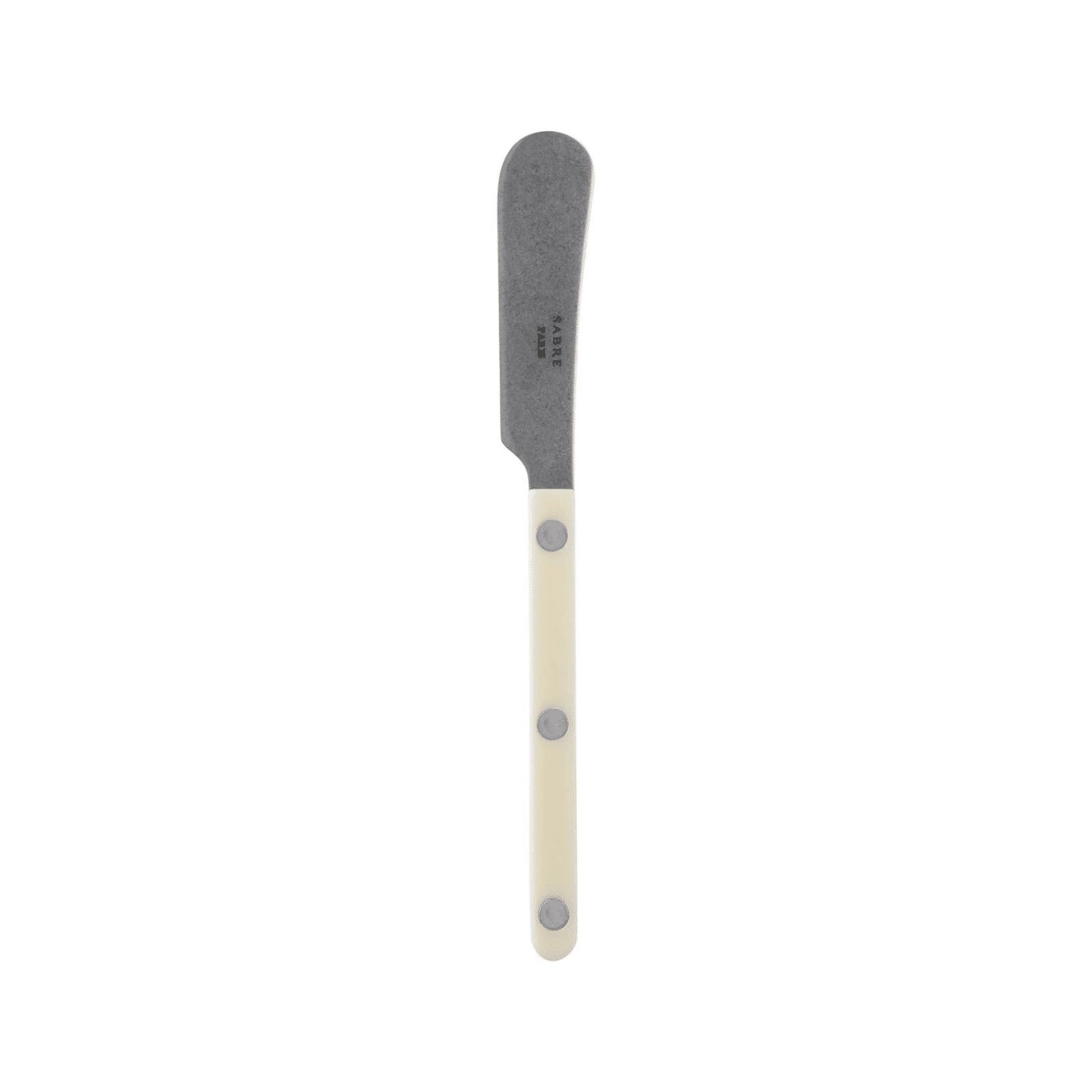 Sabre Bistrot Butter Spreader Solid – Ivory / Vinatage 1 each