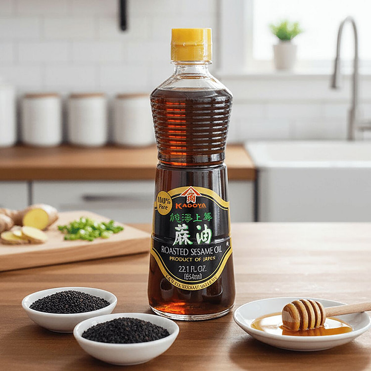 瓶装烤芝麻油（大瓶） 22.1 盎司