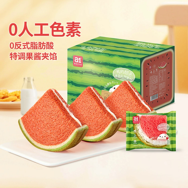 a1西瓜吐司面包480g*1