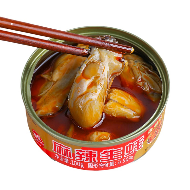 麻辣生蚝100g*1罐 100 克