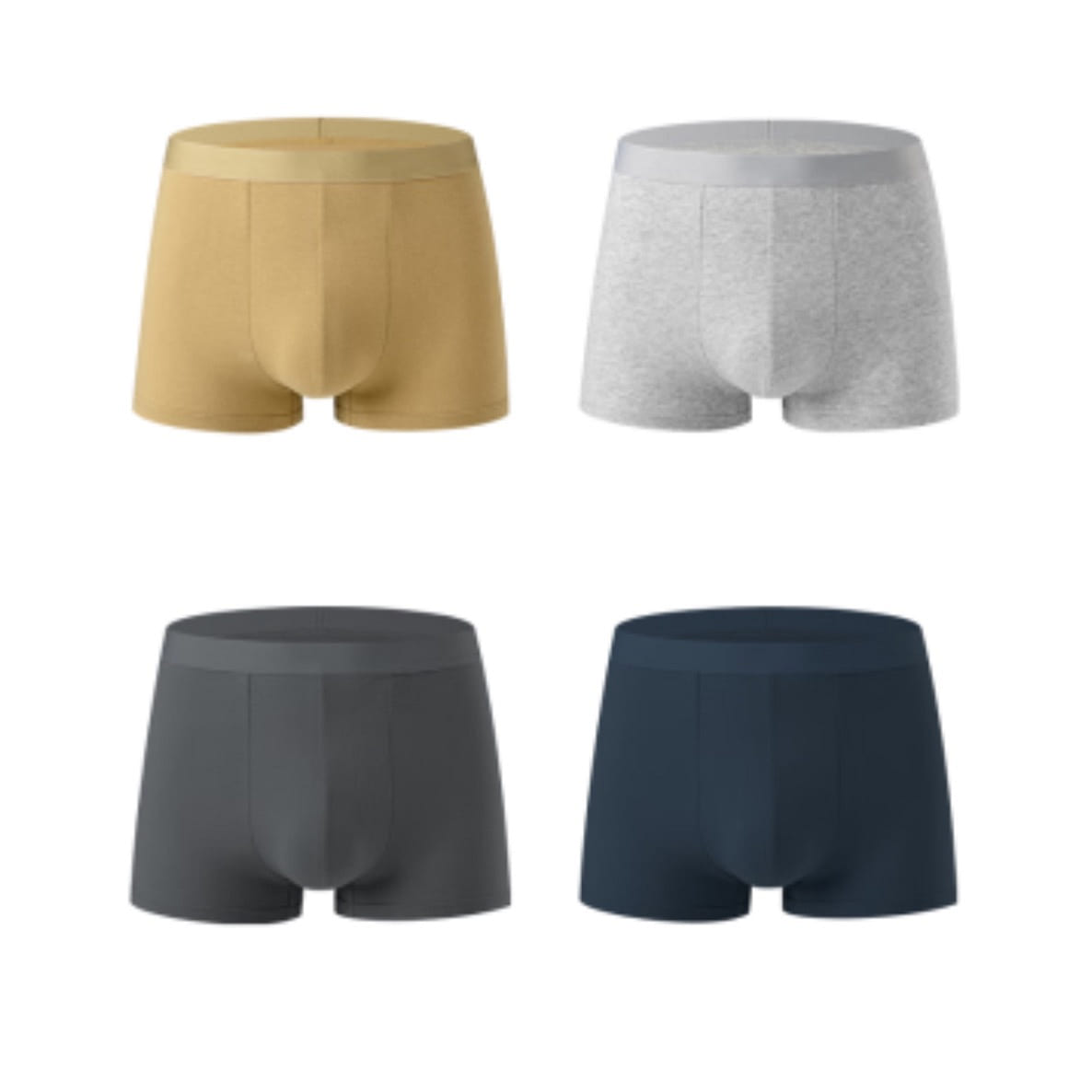 HUIXUN Antibacterial Underwear for Male Pack of 4 XL 1 each