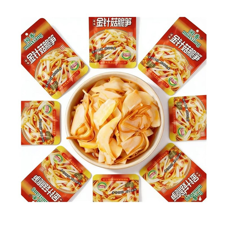 闽香金针菇脆笋福建特色调味品下饭菜下酒菜 70 克