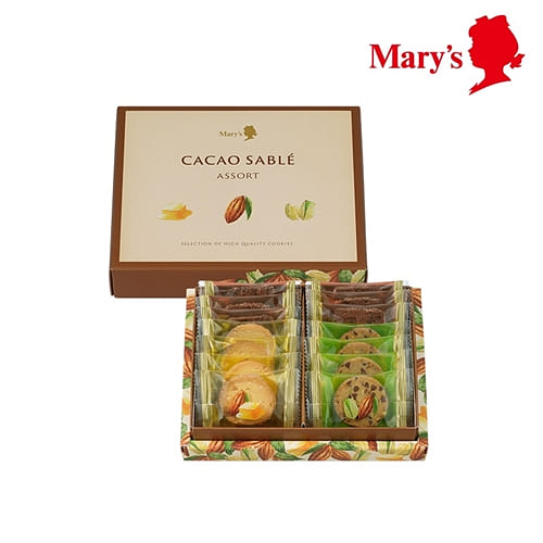 Mary’s Cacao Sable Cookie Assortment 14pcs 1 each