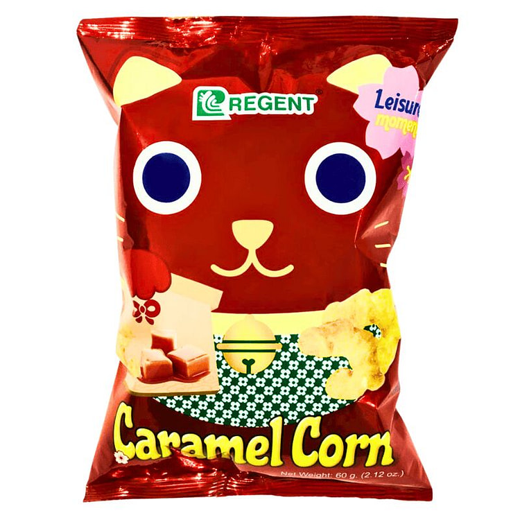 Regent Caramel Corn Snack 60g