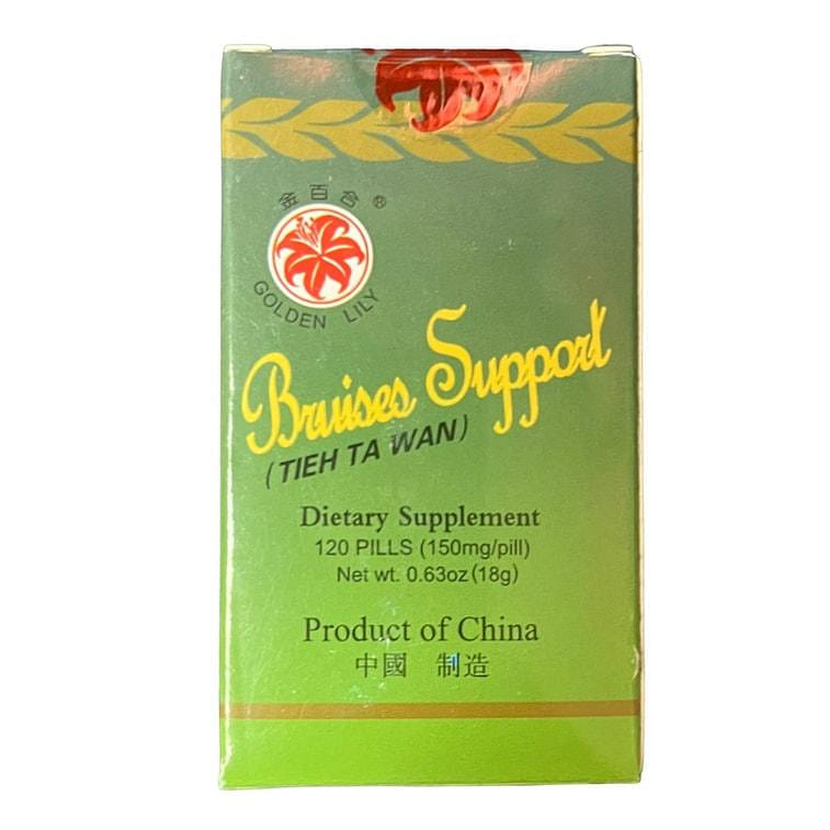 Golden Lili Bruises Support Tieh Ta Wan 120pills 1 box