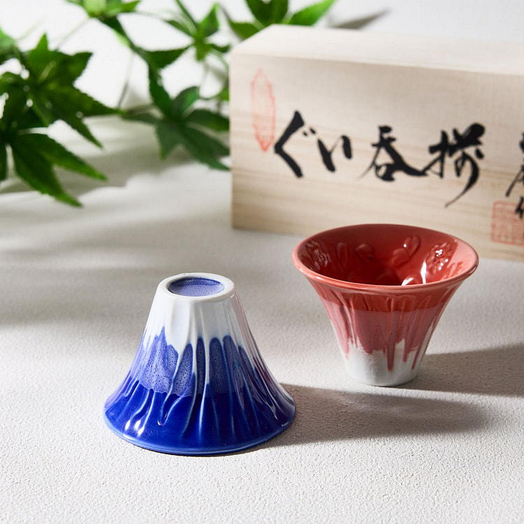 Mt. Fuji Sake Cup Pair 310 g