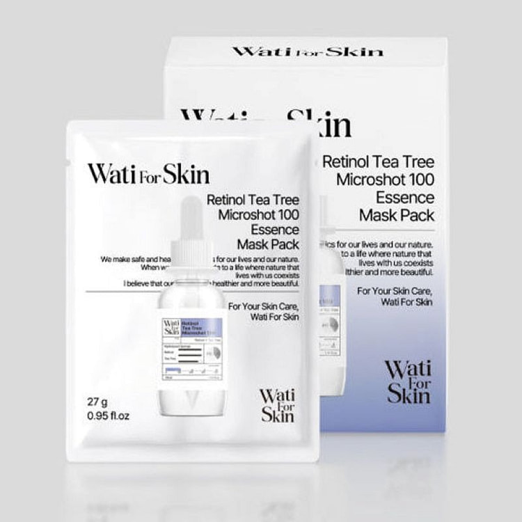 WatiForSkin Retinol Tea Tree Essence Mask Pack 27 g