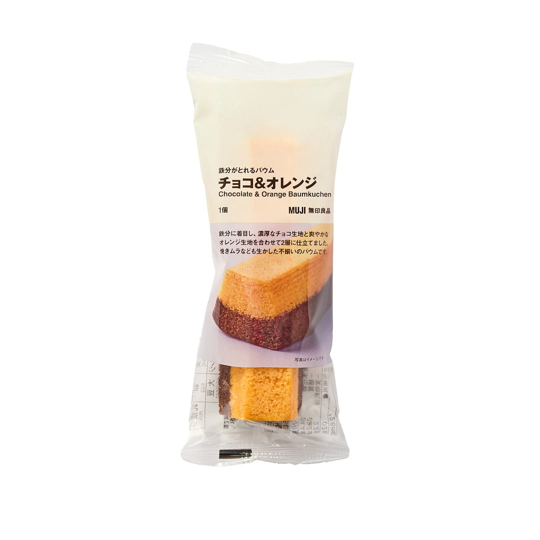 無印良品 チョコオレンジバウムクーヘン 1 個 1 個