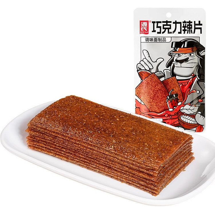 源氏 巧克力大辣片32g*6包辣条零食香辣味
