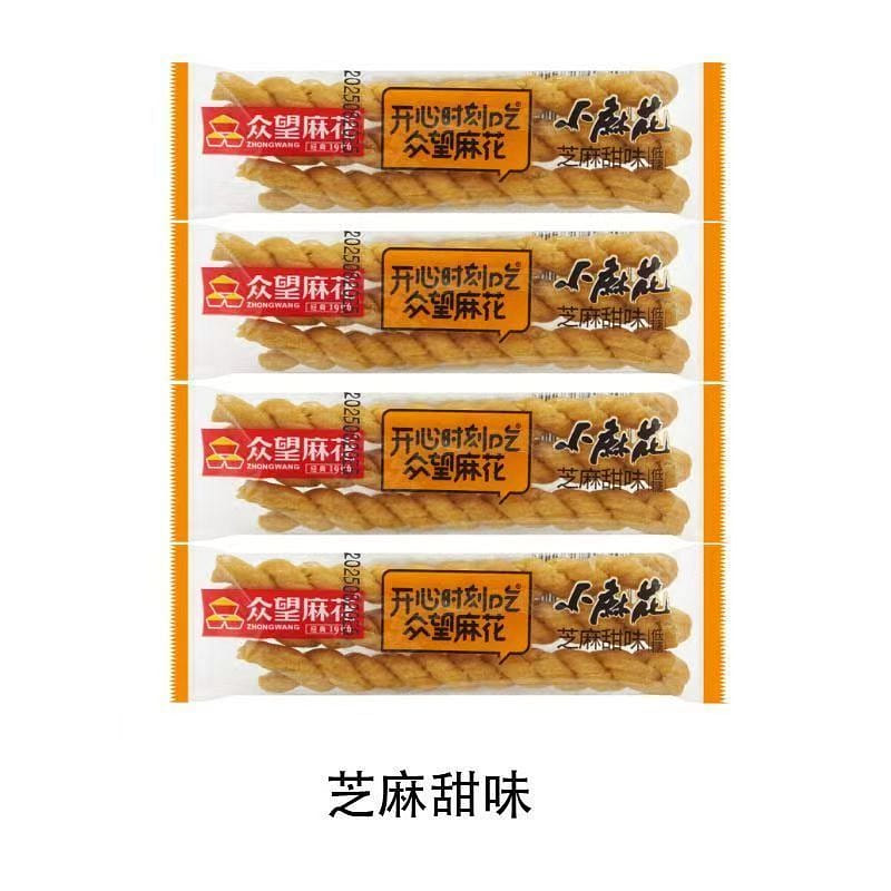 Zhongwang Mini Fried Dough Twists 9 Bags 144g 144 g