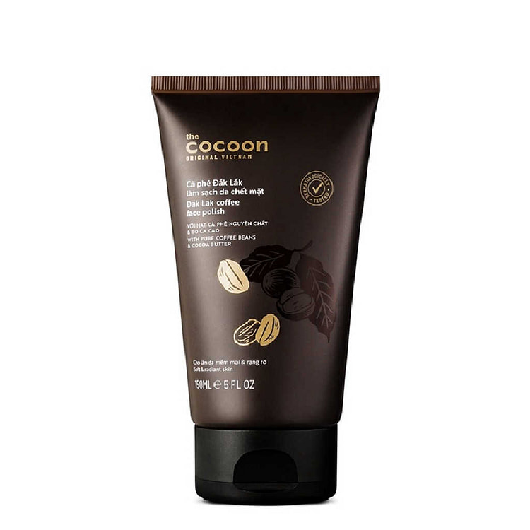 越南cocoon咖啡面部磨砂膏 天然去角质清洁毛孔