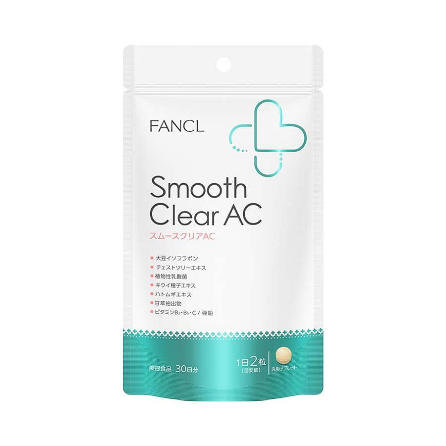 FANCL ファンケル スムースクリアAC 60粒 1 個