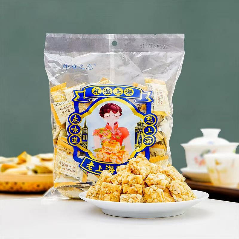 Shanghai special old Shanghai crisp sugar 358g 358 グラム