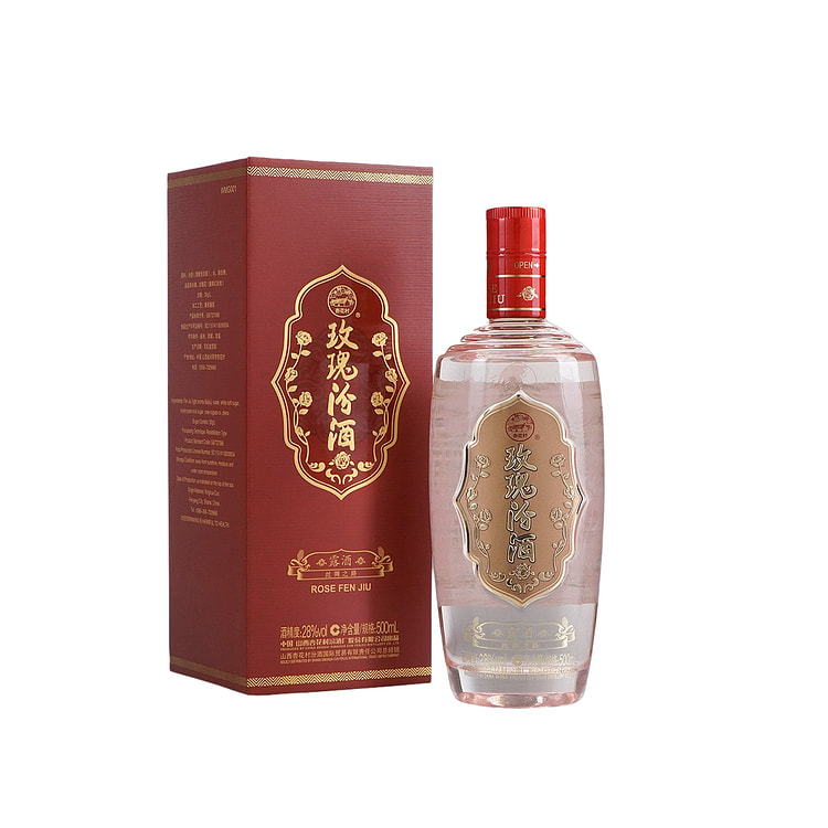 杏花村汾酒丝绸之路玫瑰汾酒 500 毫升