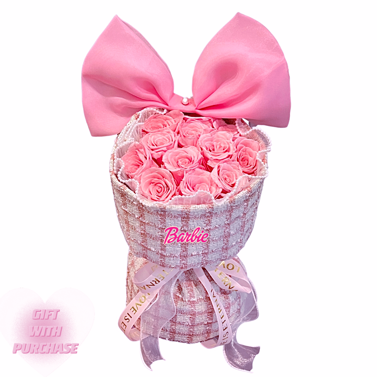 Barbie Girl Sweet Heart Bouquet 1 each