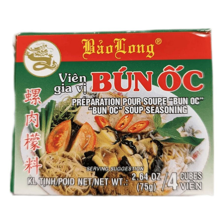 Bao Long Vien Gia Vi Bun Oc Soup Seasoning 1 each