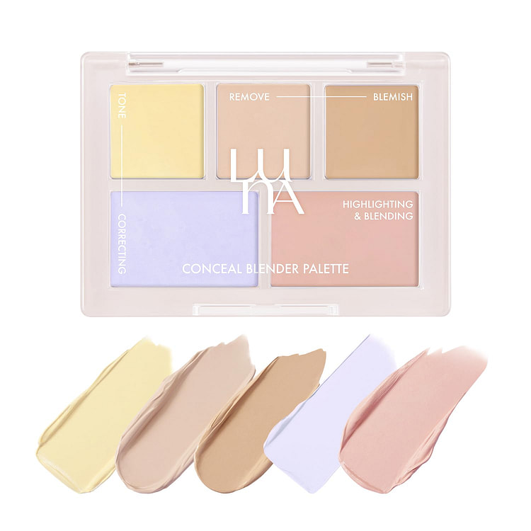 LUNA Conceal Blender Palette #02 Pure Cover 6 g