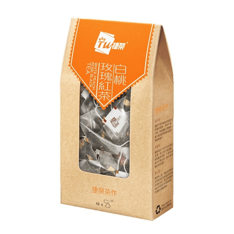 White Peach Rose Black Teabag 25 g