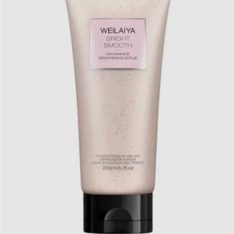 Weilaiya Pecan Niacinamide Brighten Scrub 200ml