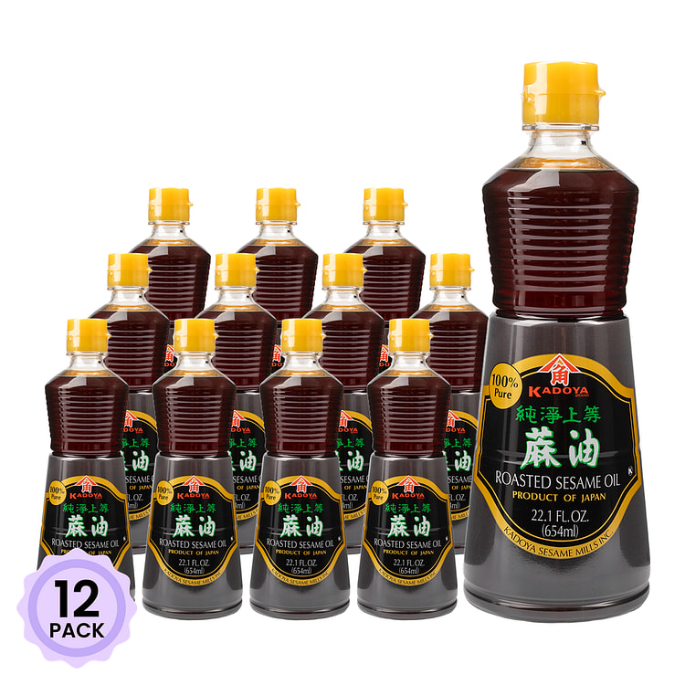 八角 纯净上等麻油 22.1 液盎司*12 包