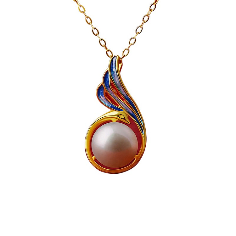 Pearl Necklace Xiaolu 25 * 13mm 1 box