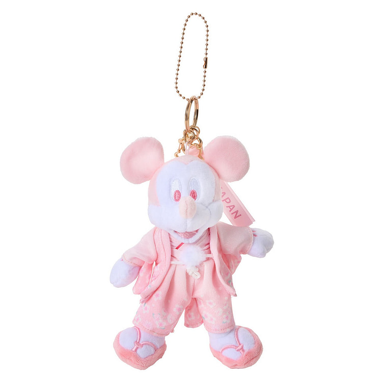 迪士尼日本米奇樱花钥匙扣