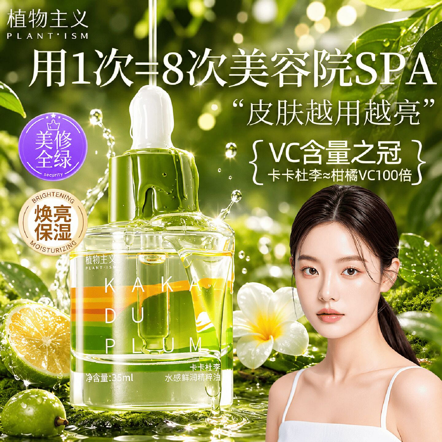 Zhiwuzhuyi 35ml Pregnancy Facial Essence Oil 1 bottle