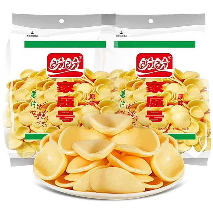 GG盼盼家庭号薯片（新版）100g-原味