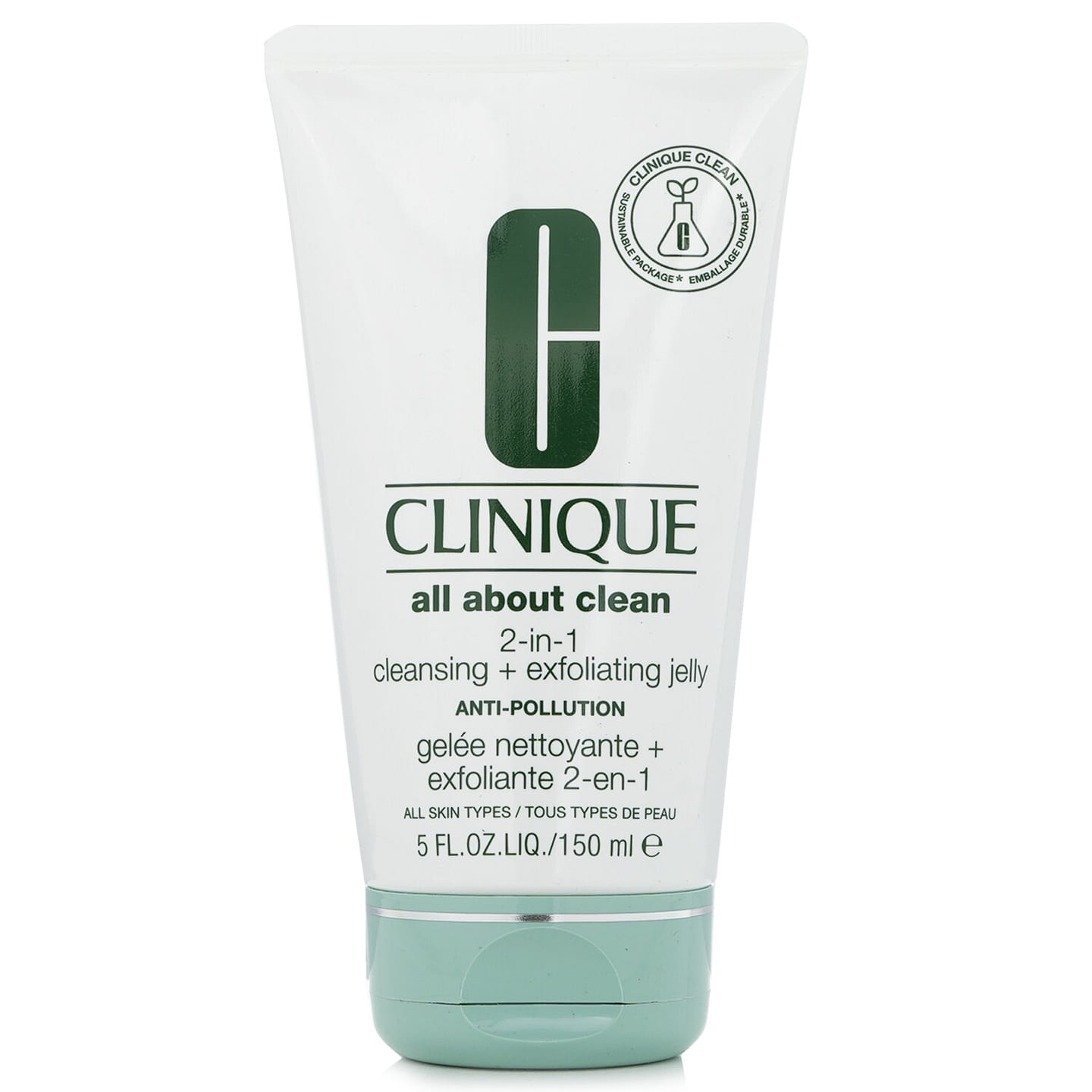 Clinique Exclusive Cleansing 2-in-1 Cleanse + Exfoliate Jelly 150 ml