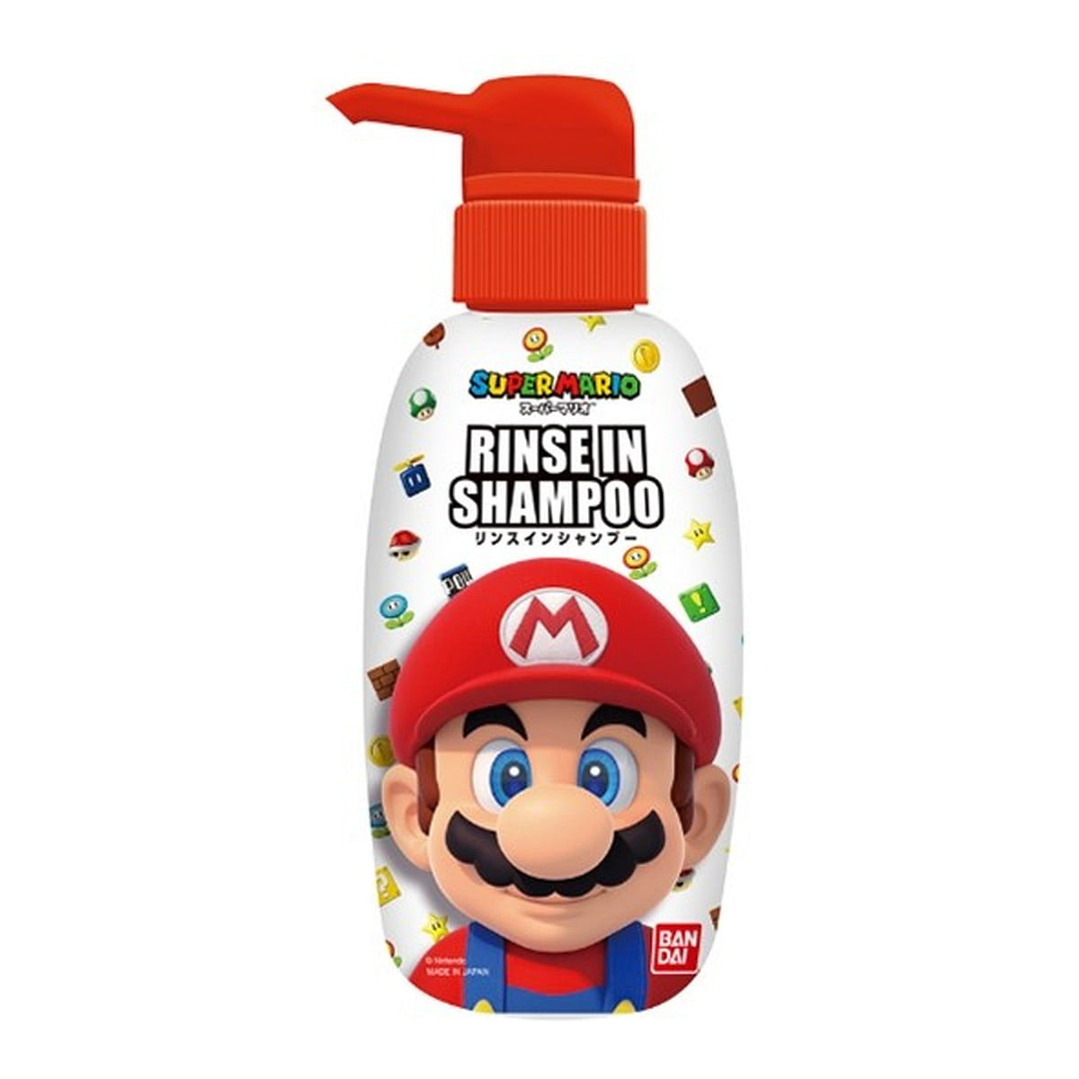 Bandai Super Mario Rinse-in-Shampoo Soap Scent 300 ml(ミリリットル)