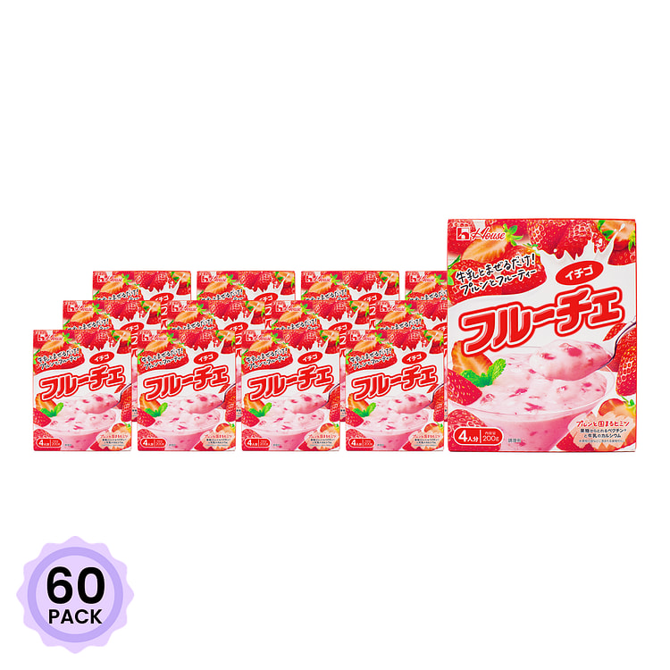 House Fruche Yogurt Mix Strawberry Flavor 200 g*60 pack